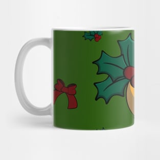 Christmas Bell - green Mug